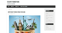 Desktop Screenshot of escapethemepark.com.sg
